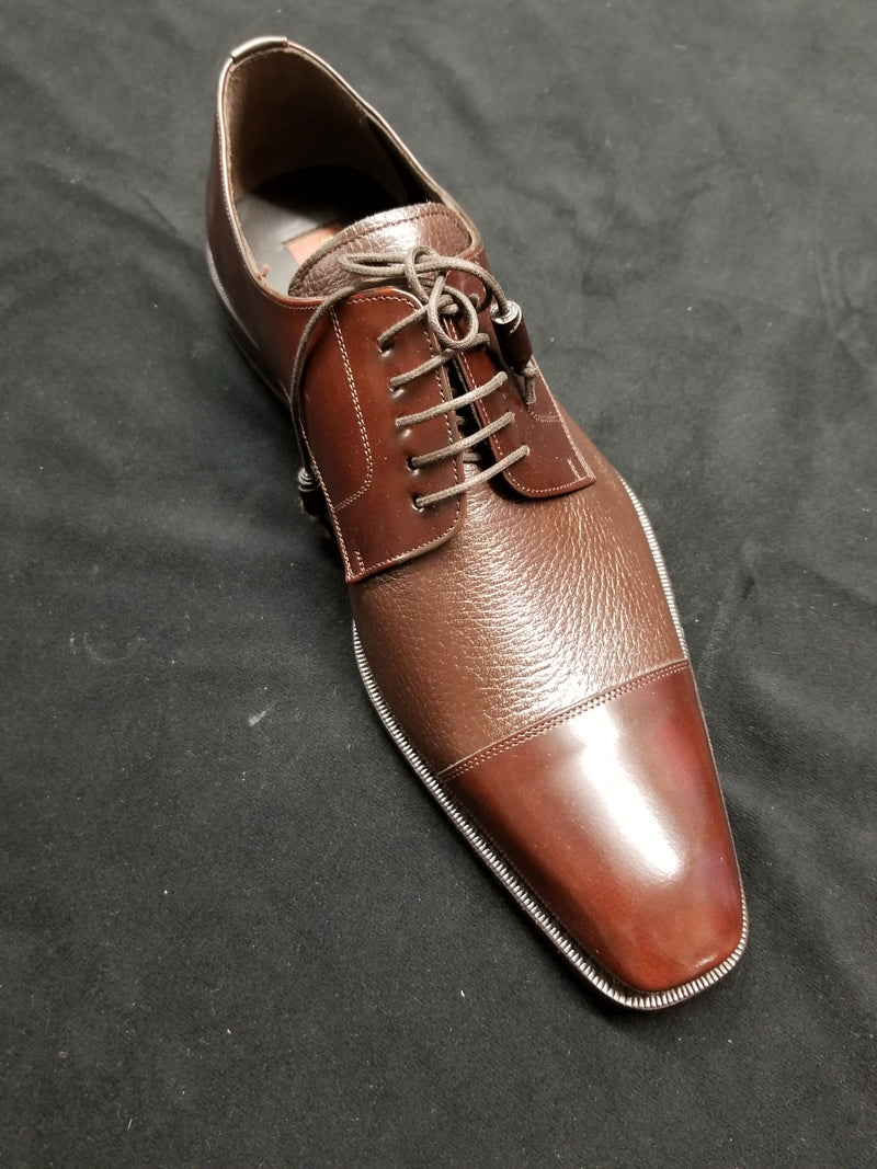 MEZLAN BROWN MEN'S FASHION DRESS SHOES