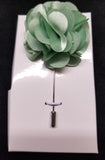 Brand Q Mint Green Flower Lapel Pins