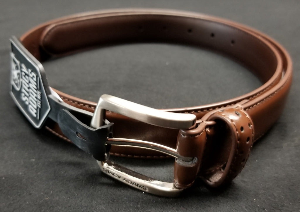 Stacy Adams Brown Men's Fashion Leather Belts