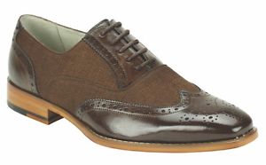 GIOVANNI BLAKE CHOCOLATE BROWN/BROWN MEN'S DRESS SHOES